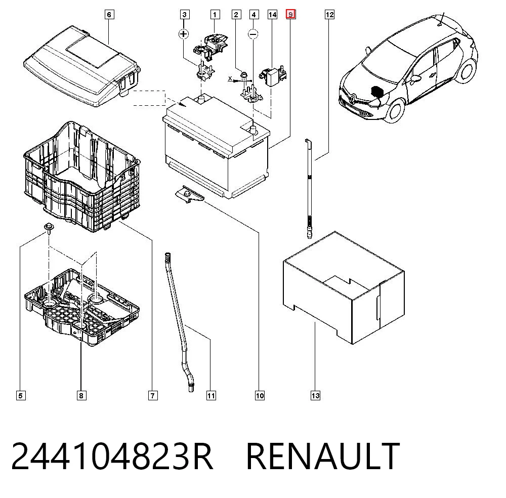244104823R Renault (RVI)