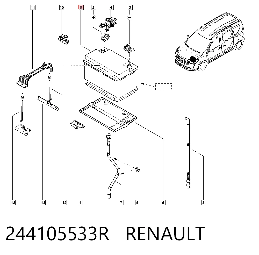 244105533R Renault (RVI)