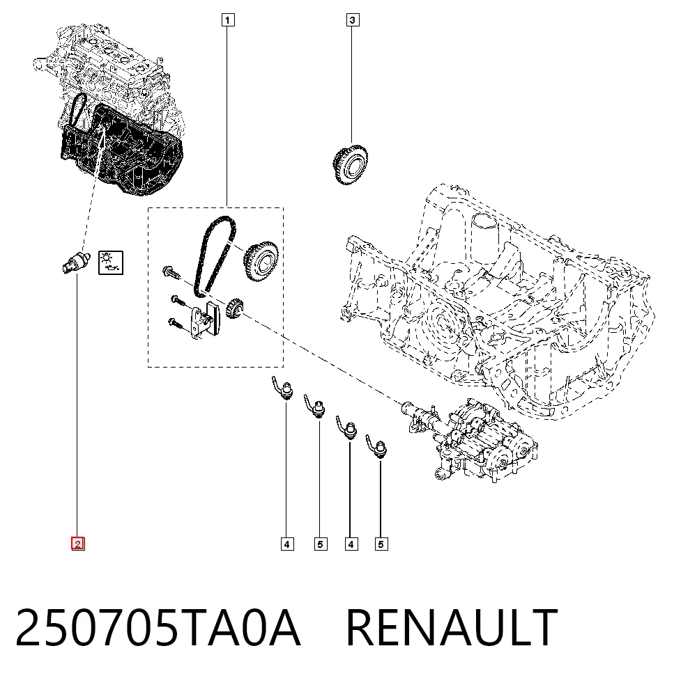Sensor de pressão de óleo para Infiniti Q50 V37