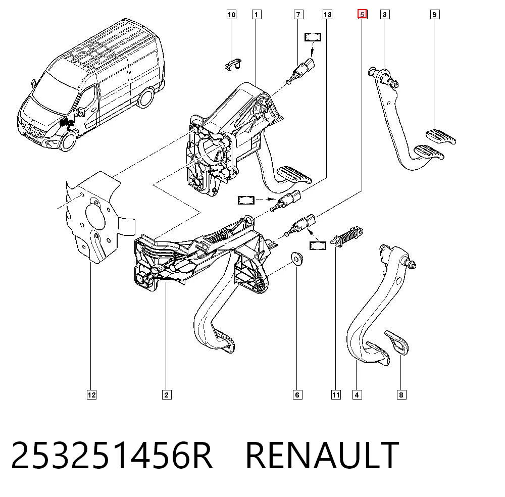 253251456R Renault (RVI)