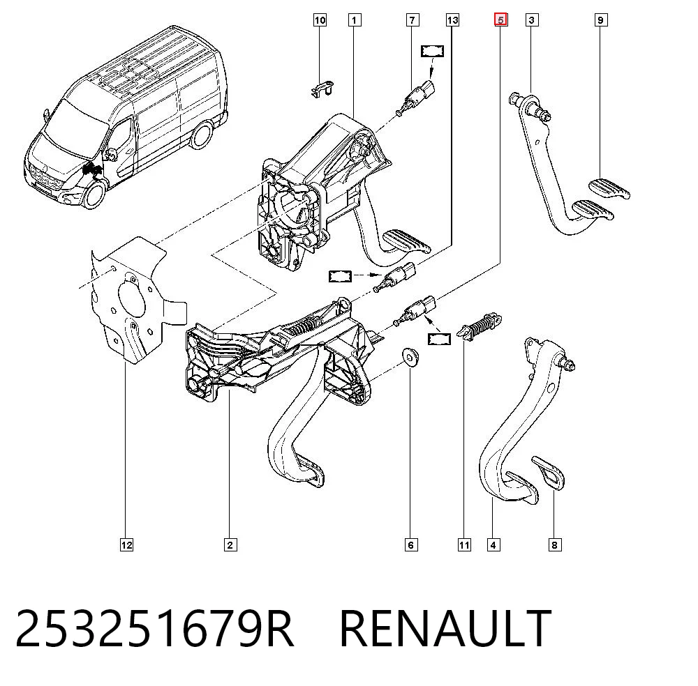 253251679R Renault (RVI)
