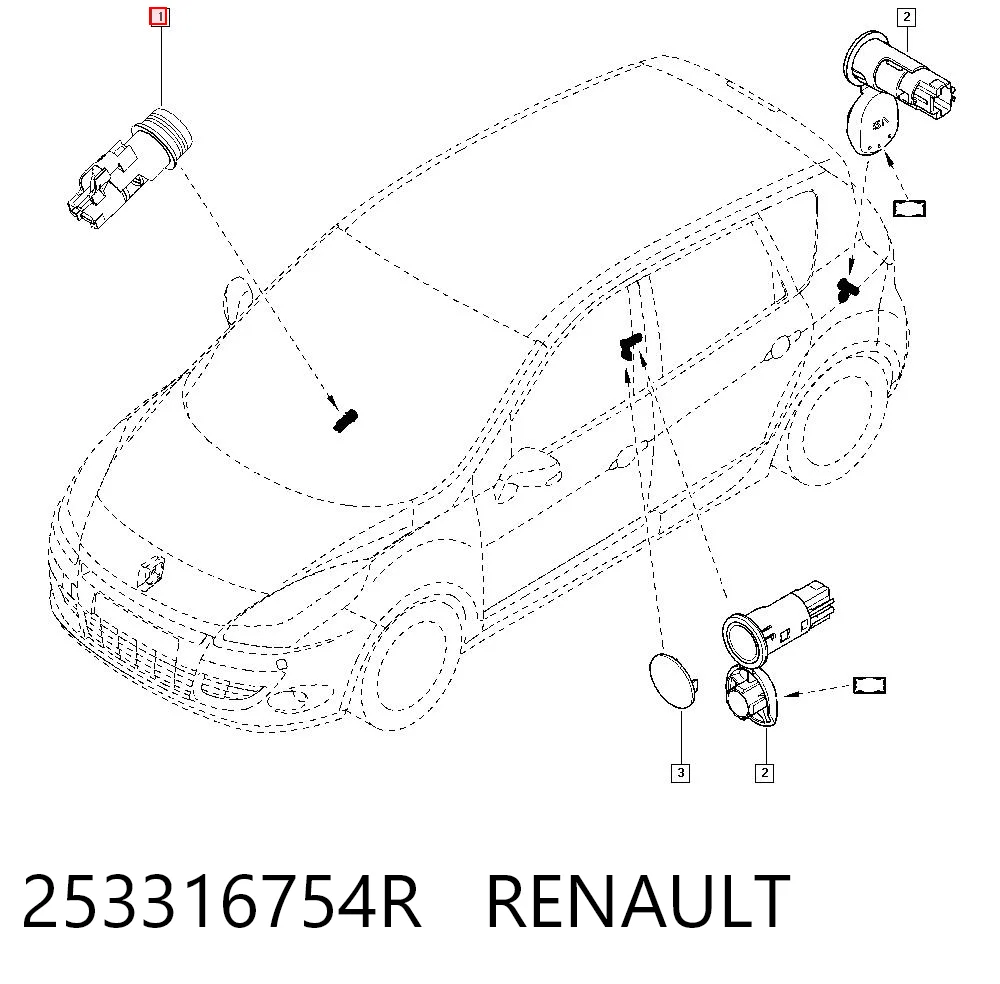 Acendedor de cigarros para Renault Master III FV