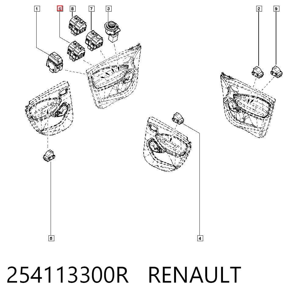 254113300R Renault (RVI)