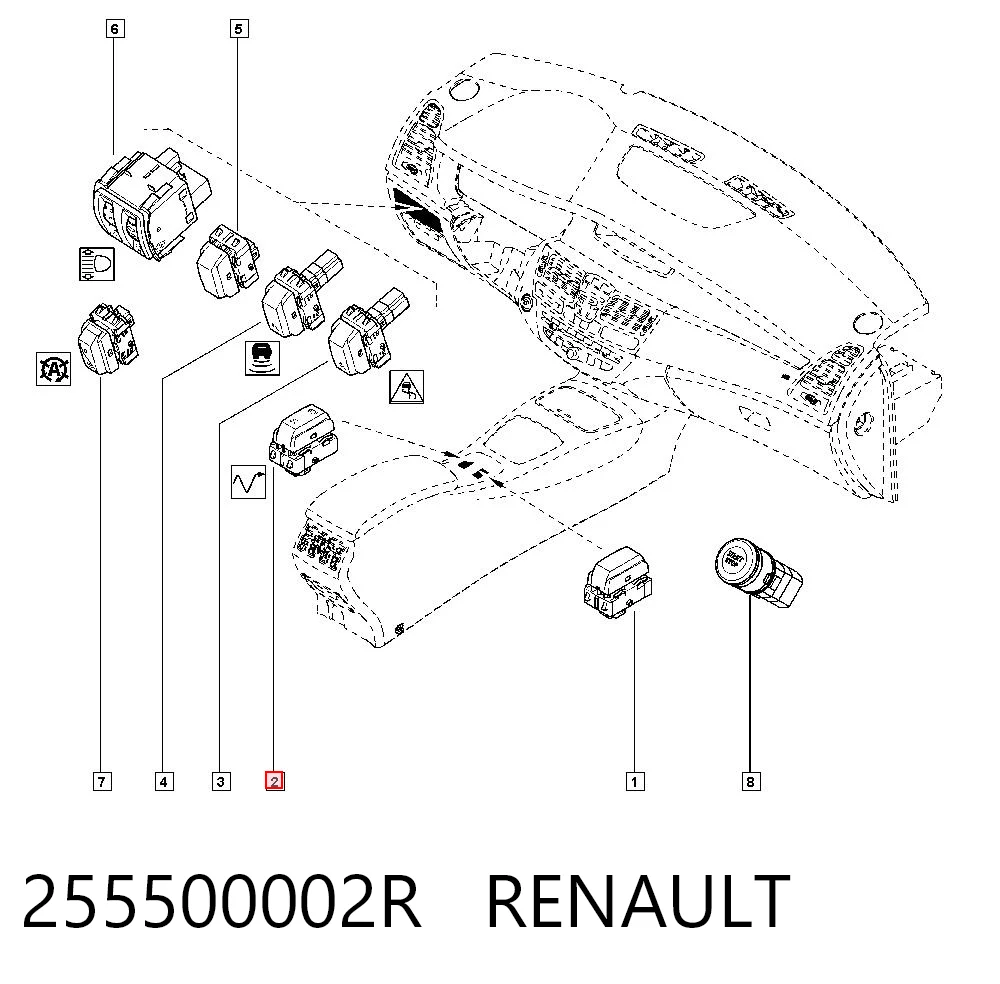 255500002R Renault (RVI)