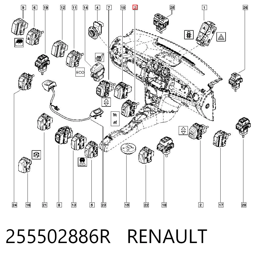 255502886R Renault (RVI)