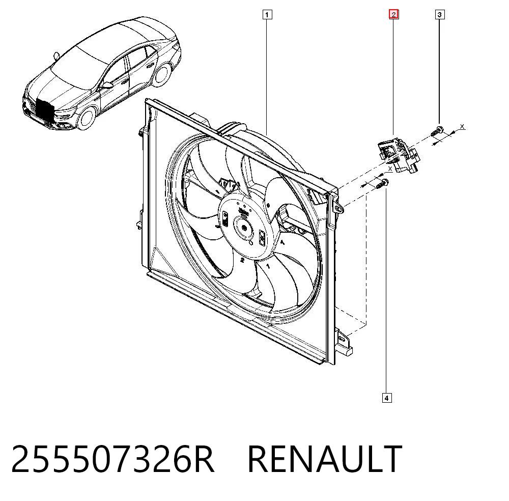 255507326R Renault (RVI)