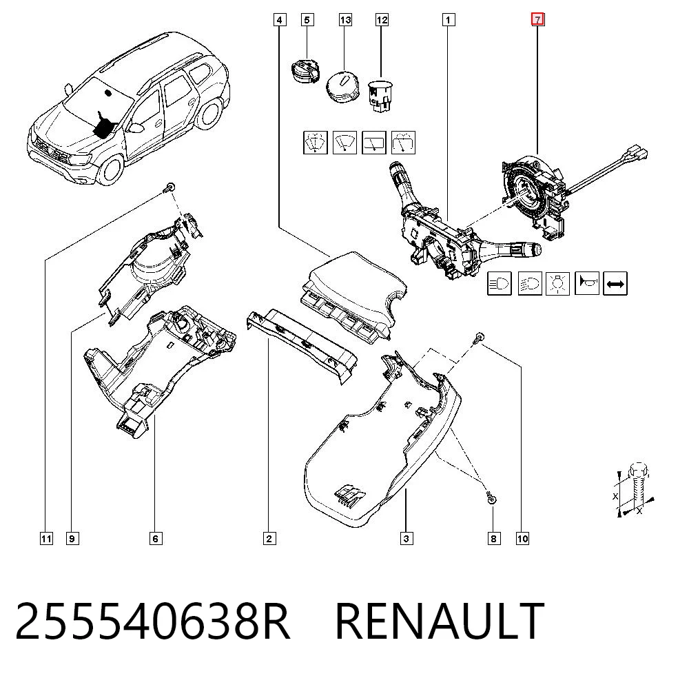 255540638R Renault (RVI)