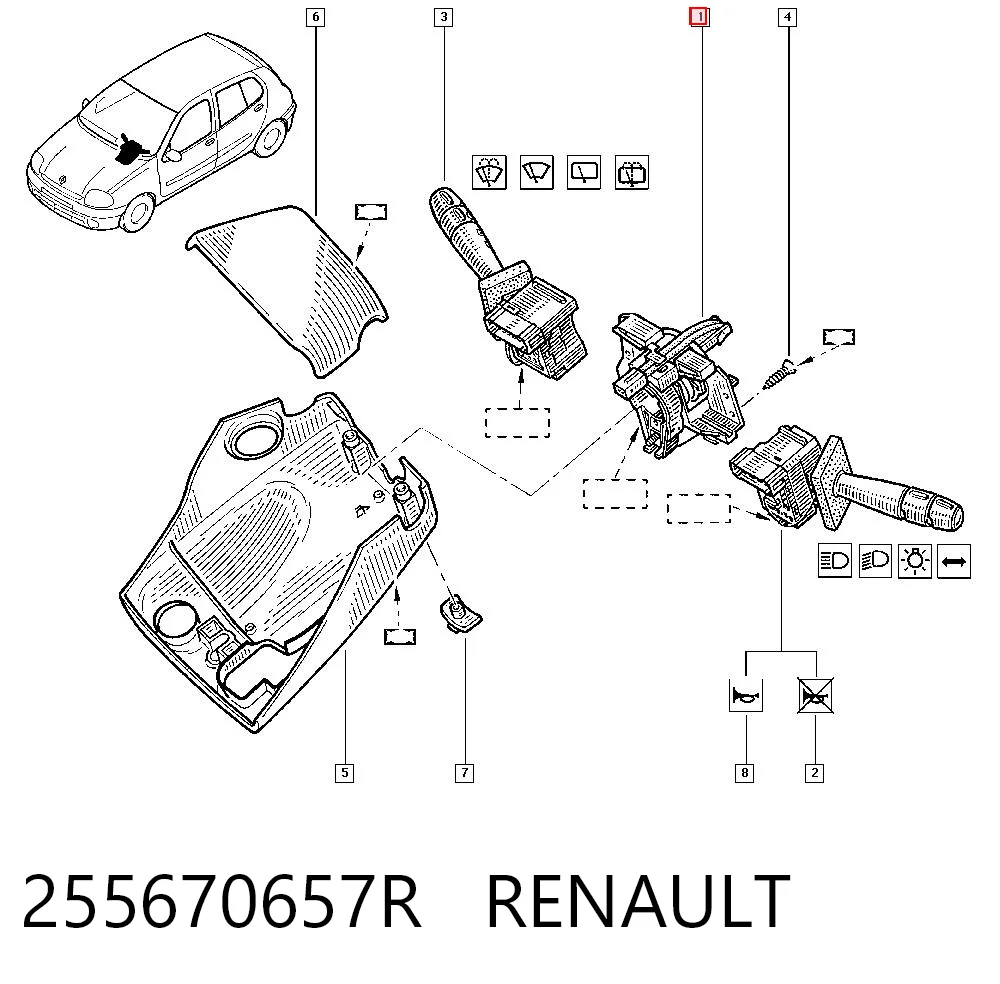 255670657R Renault (RVI)