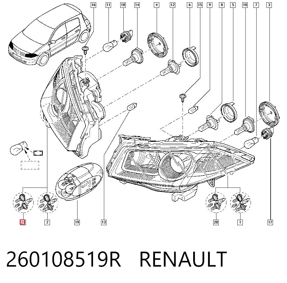 260108519R Renault (RVI)