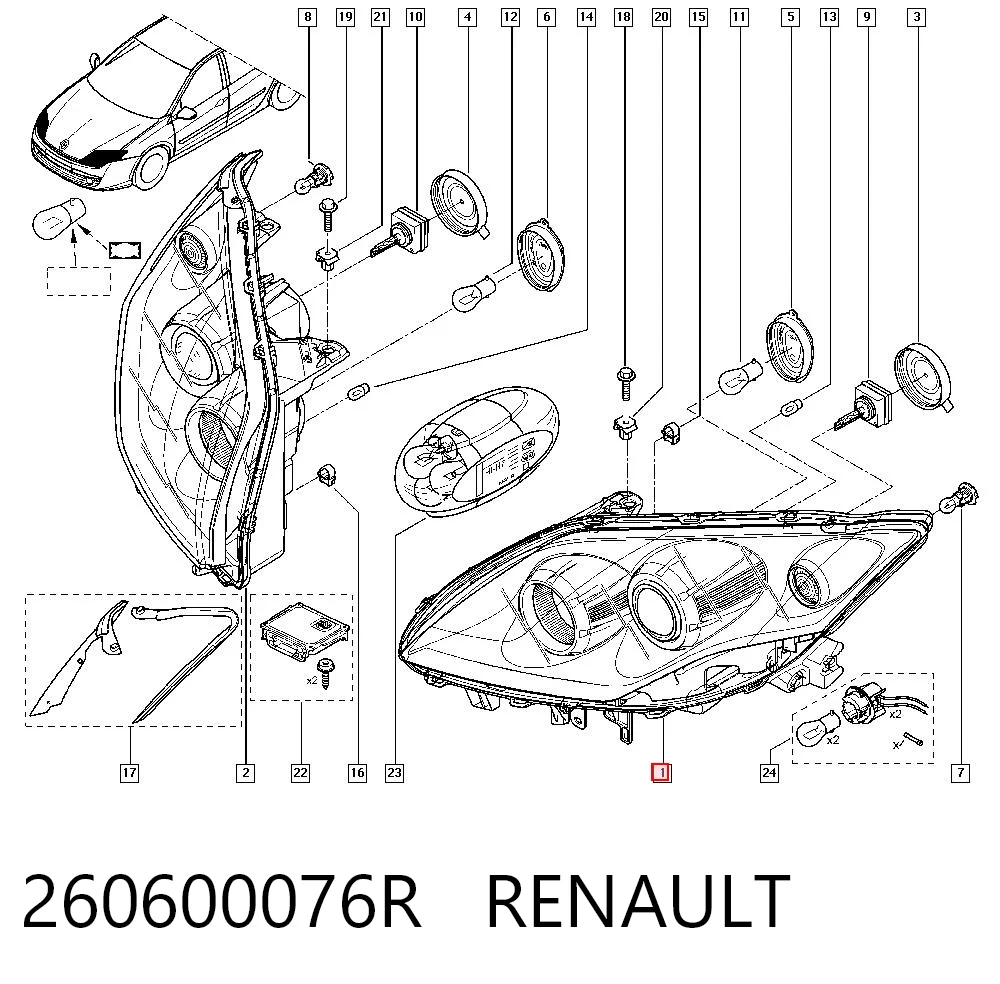 260600076R Renault (RVI)
