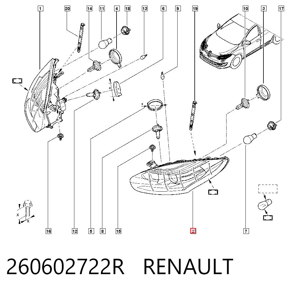 260602722R Renault (RVI)