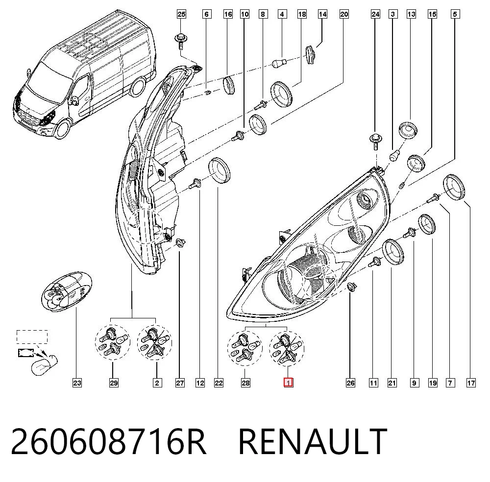 260608716R Renault (RVI)