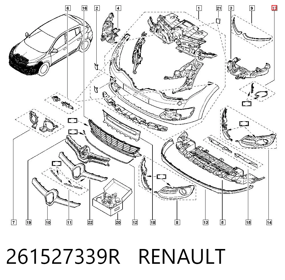 261527339R Renault (RVI)