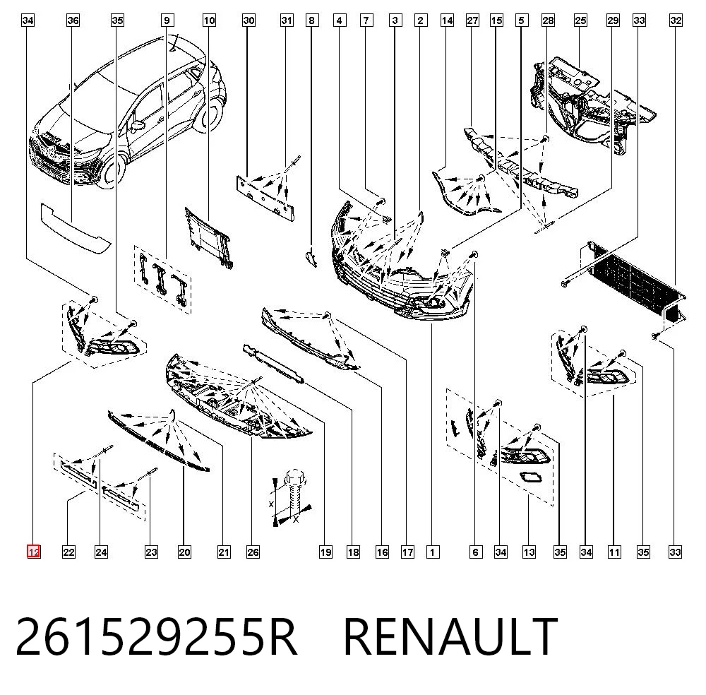 261529255R Renault (RVI)