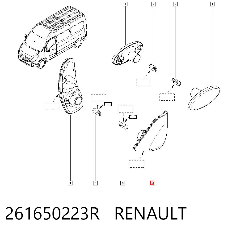 261650223R Renault (RVI)