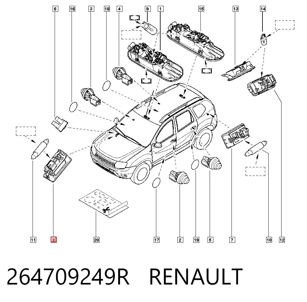 264709249R Renault (RVI)