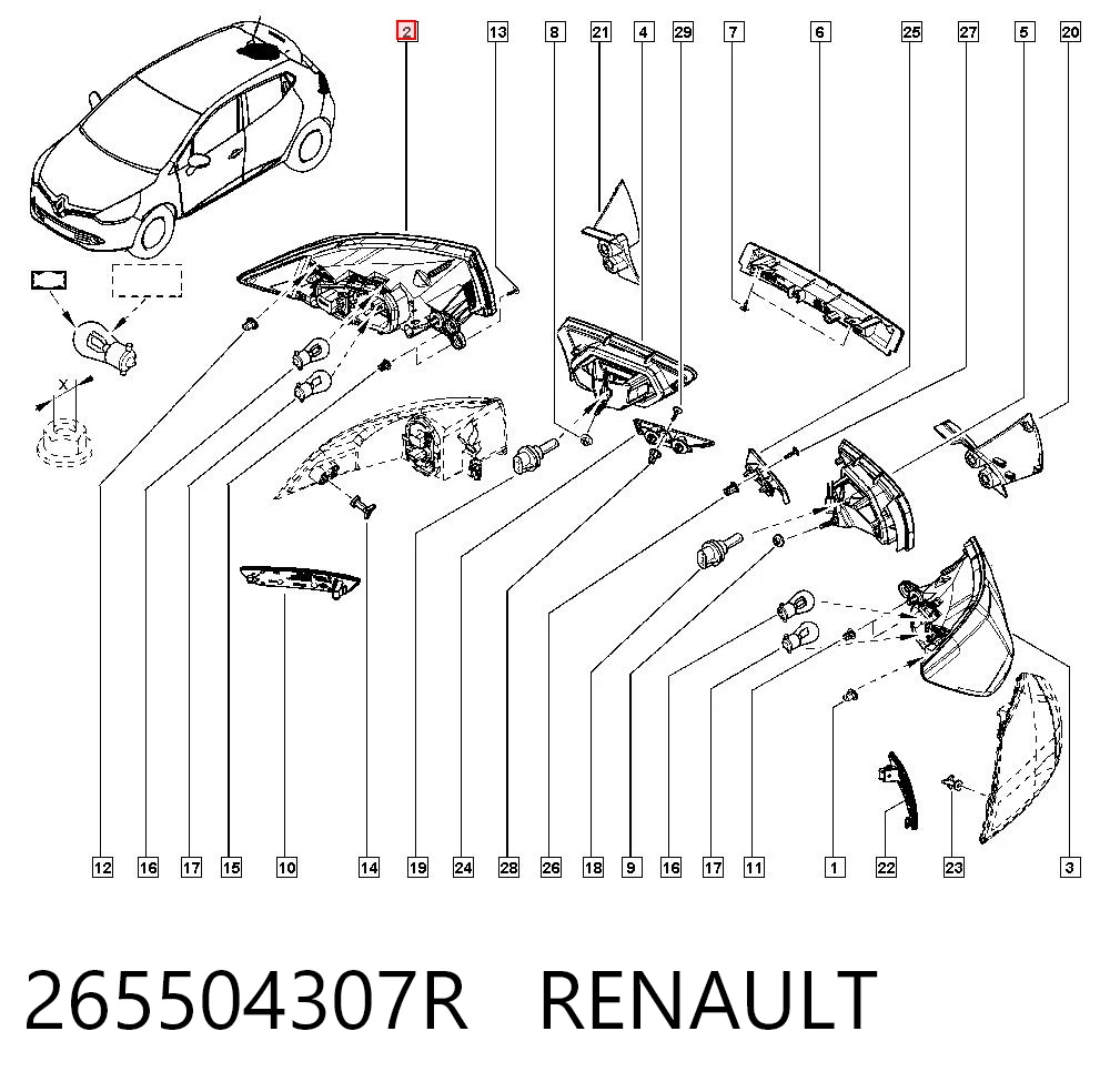 265504307R Renault (RVI)