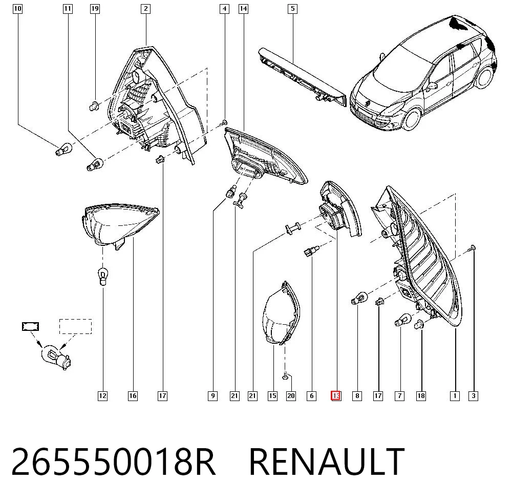 265550018R Renault (RVI)