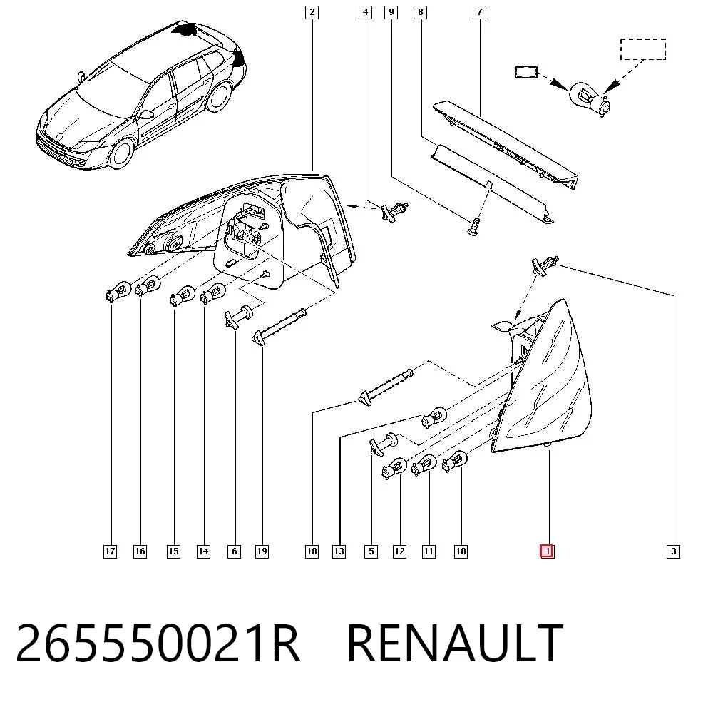 265550021R Renault (RVI)