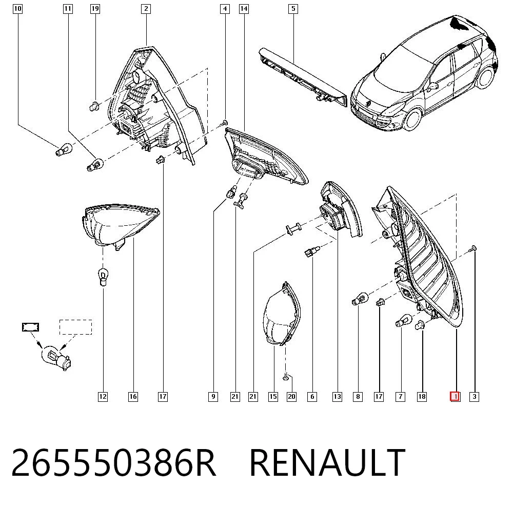265550386R Renault (RVI)