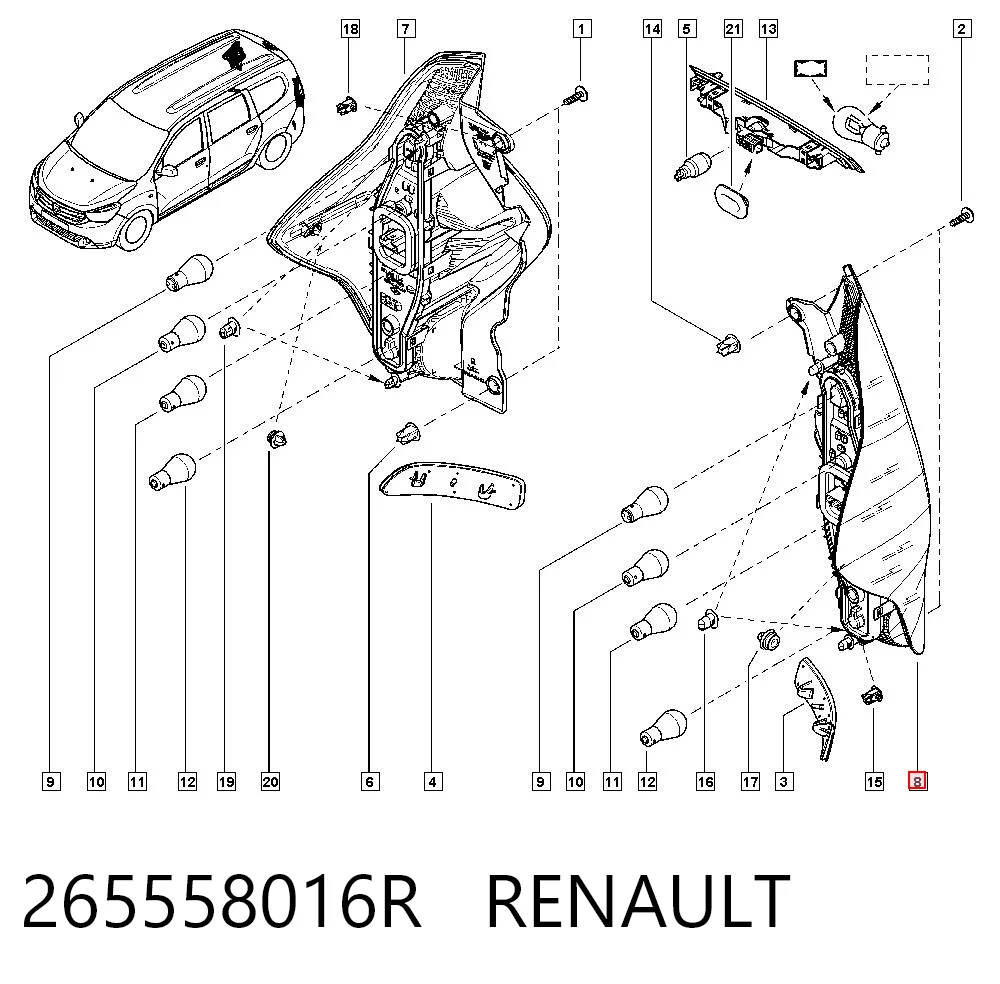 265558016R Renault (RVI)