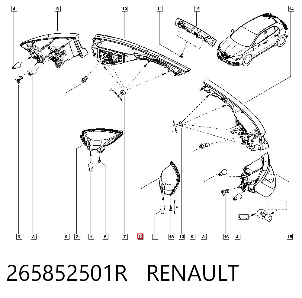 265852501R Renault (RVI)