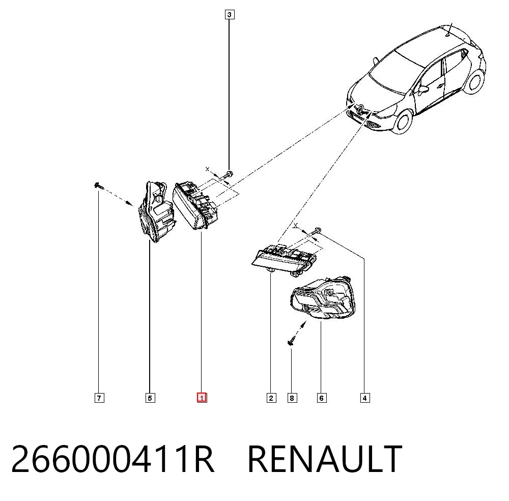 266000411R Renault (RVI)