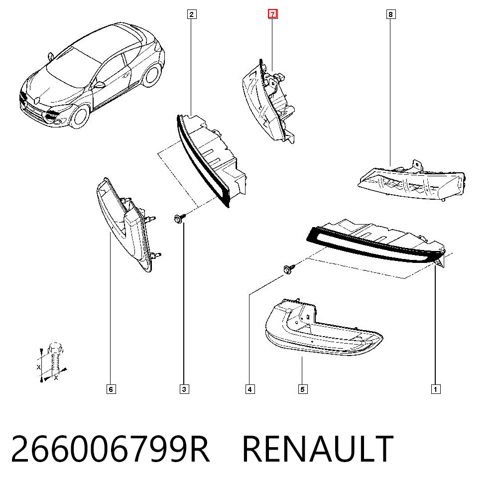 266006799R Renault (RVI)