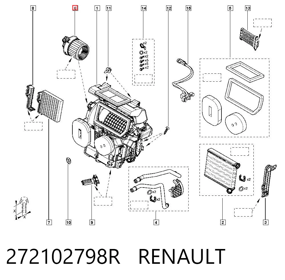  para Renault SANDERO II (B8)