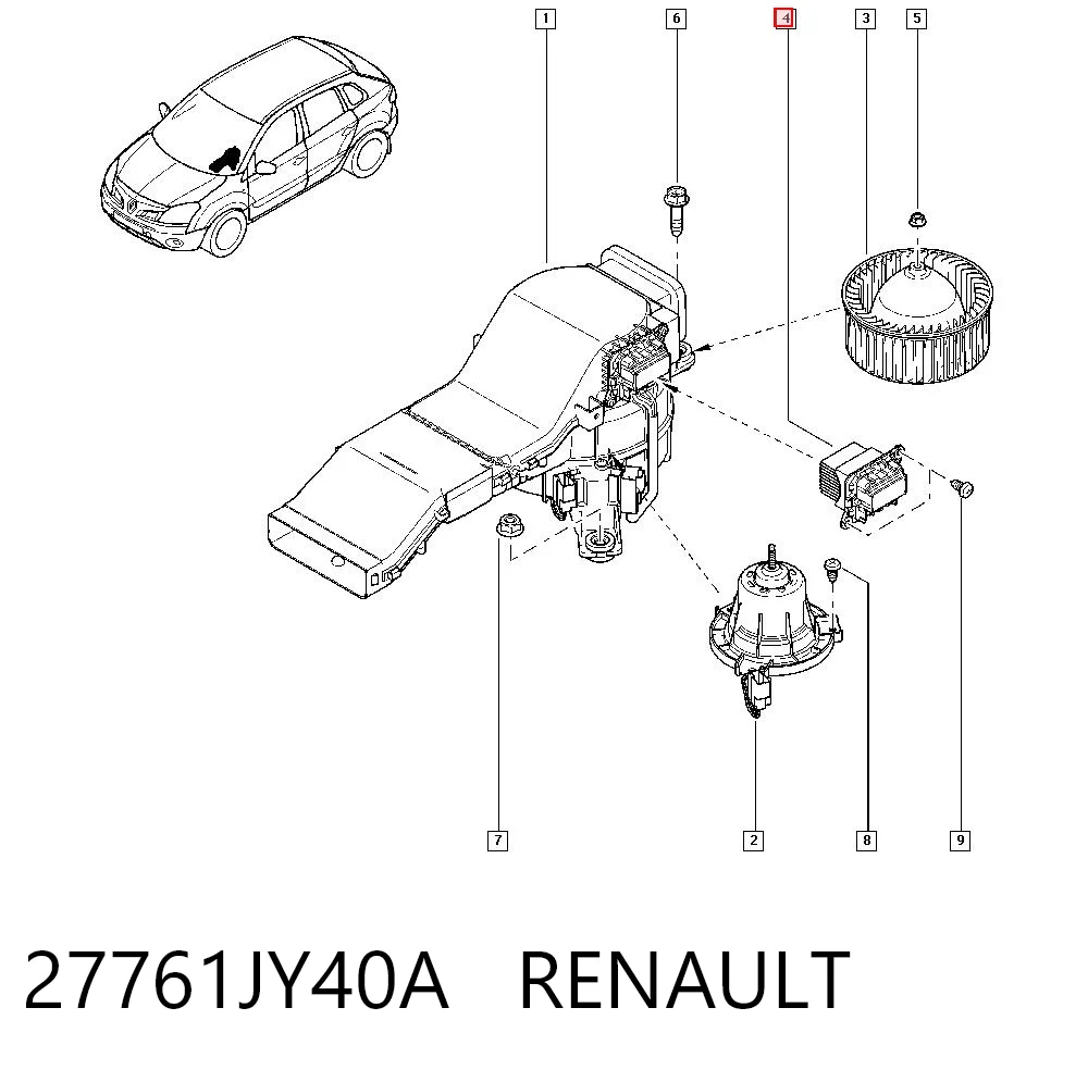 27761JY40A Renault (RVI)