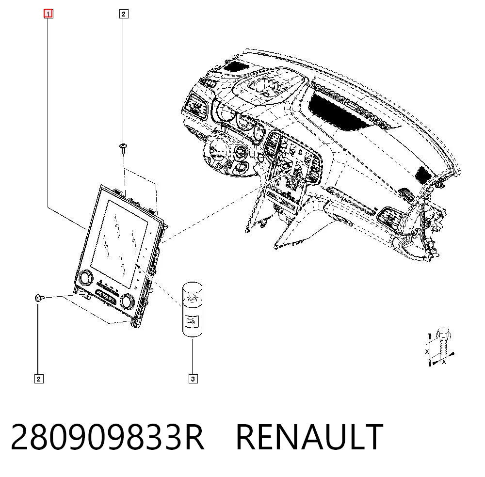 280909833R Renault (RVI)