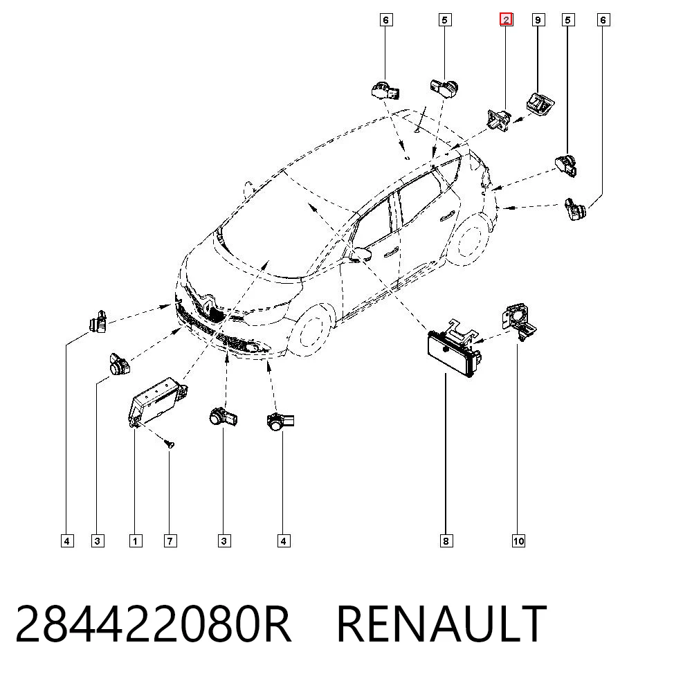 284422080R Renault (RVI)