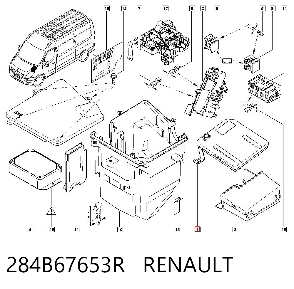 284B67653R Renault (RVI)