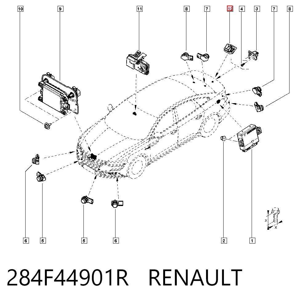 284F44901R Renault (RVI)