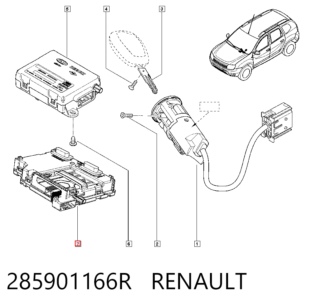 285901166R Renault (RVI)
