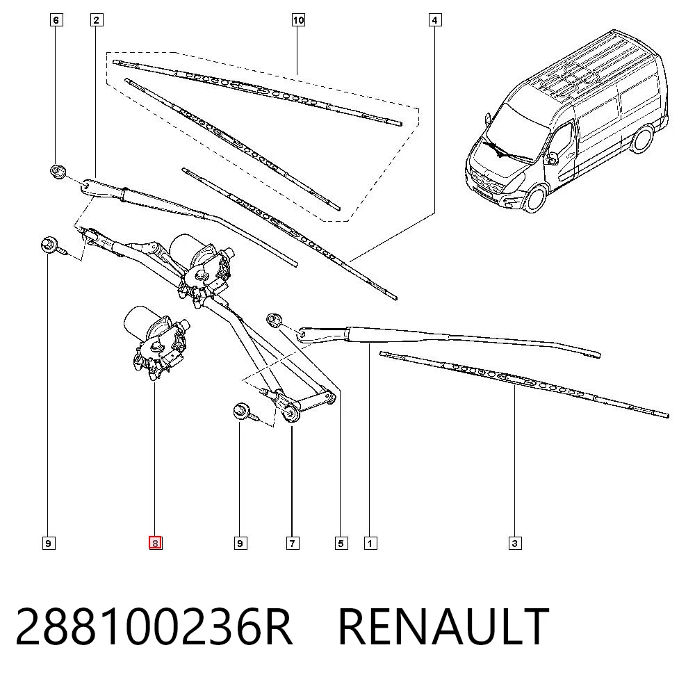 288100236R Renault (RVI)