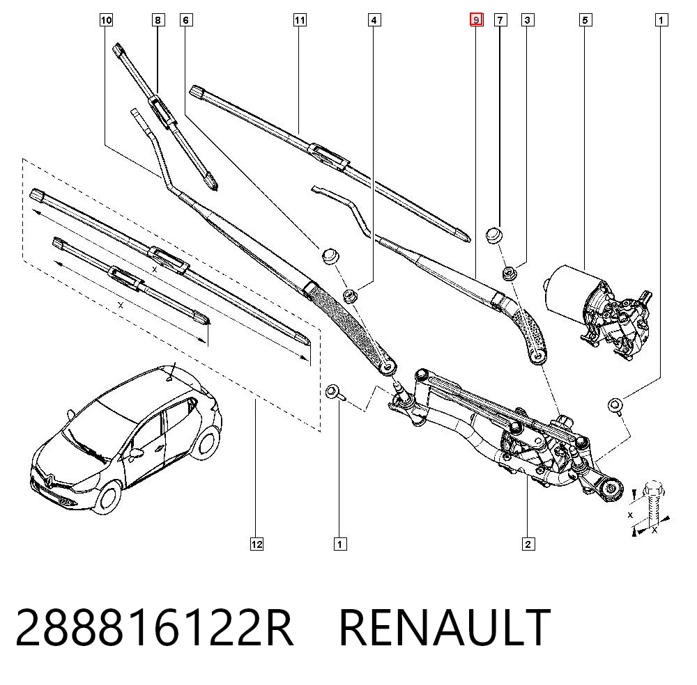 288816122R Renault (RVI)