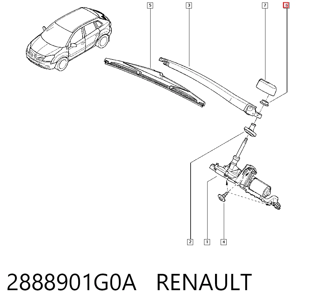 2888901G0A Renault (RVI)