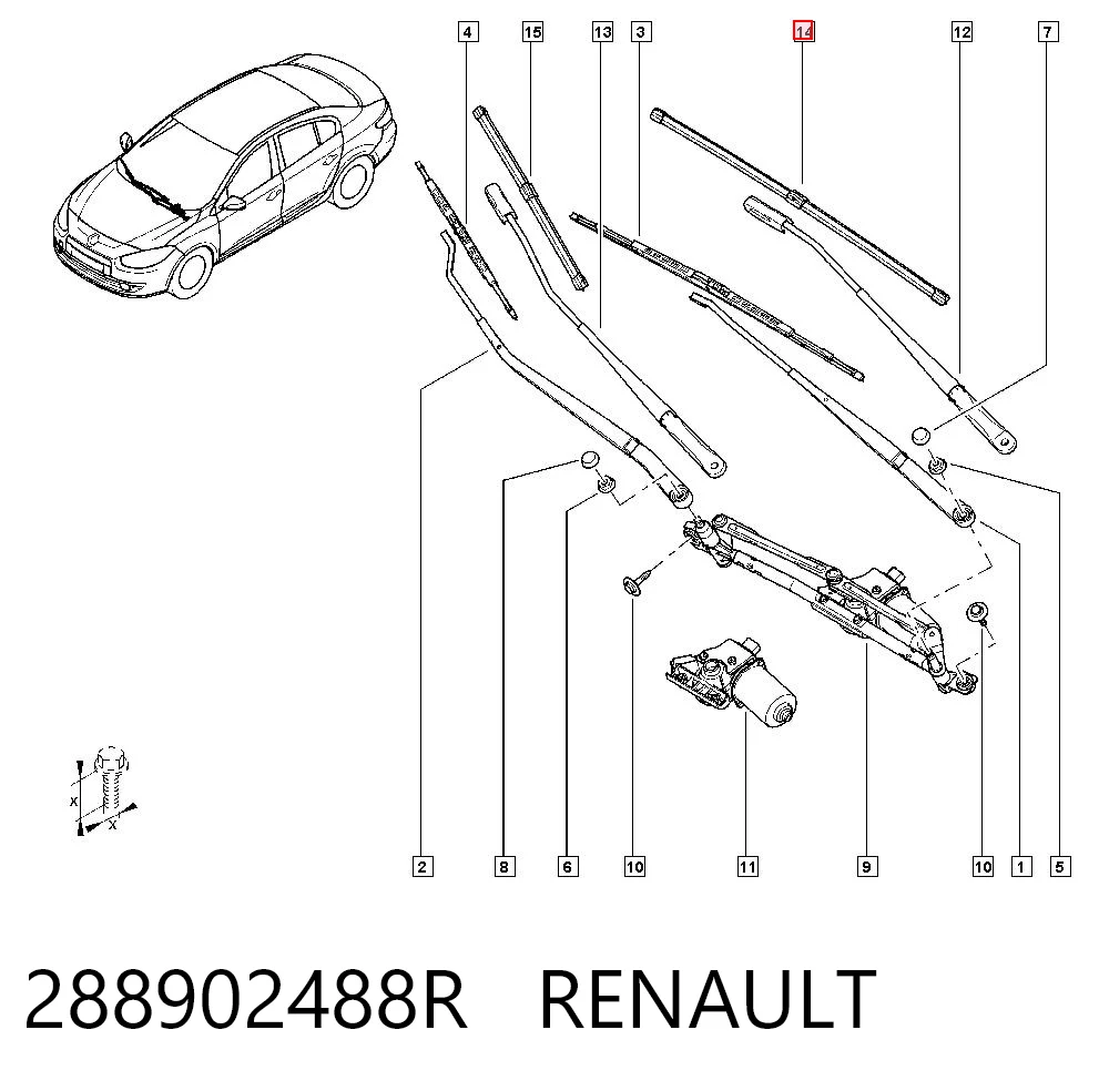 288902488R Renault (RVI)