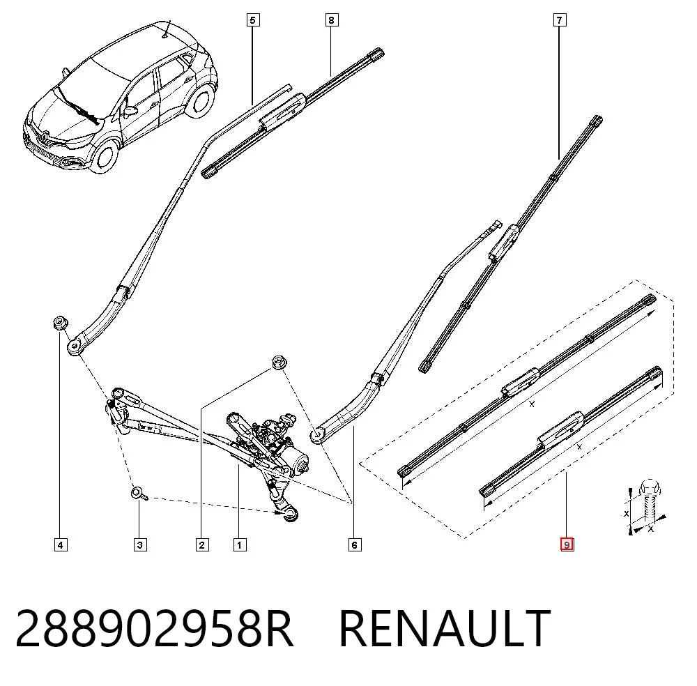 288902958R Renault (RVI)