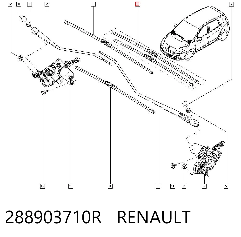 288903710R Renault (RVI)