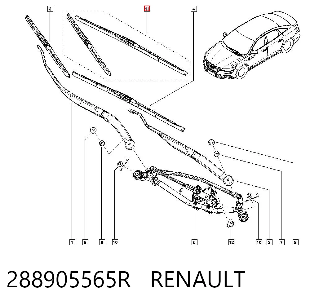 288905565R Renault (RVI)