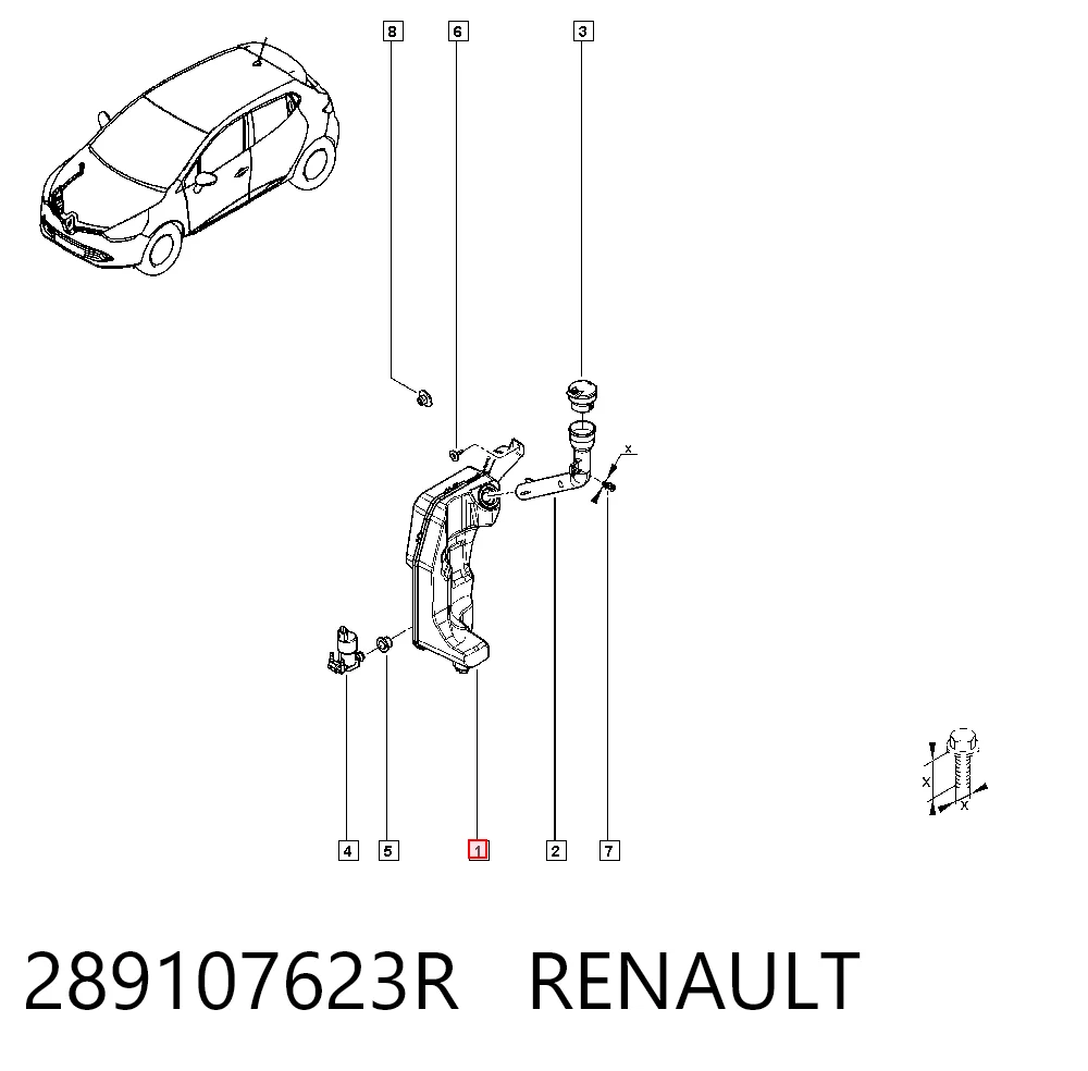289107623R Renault (RVI)