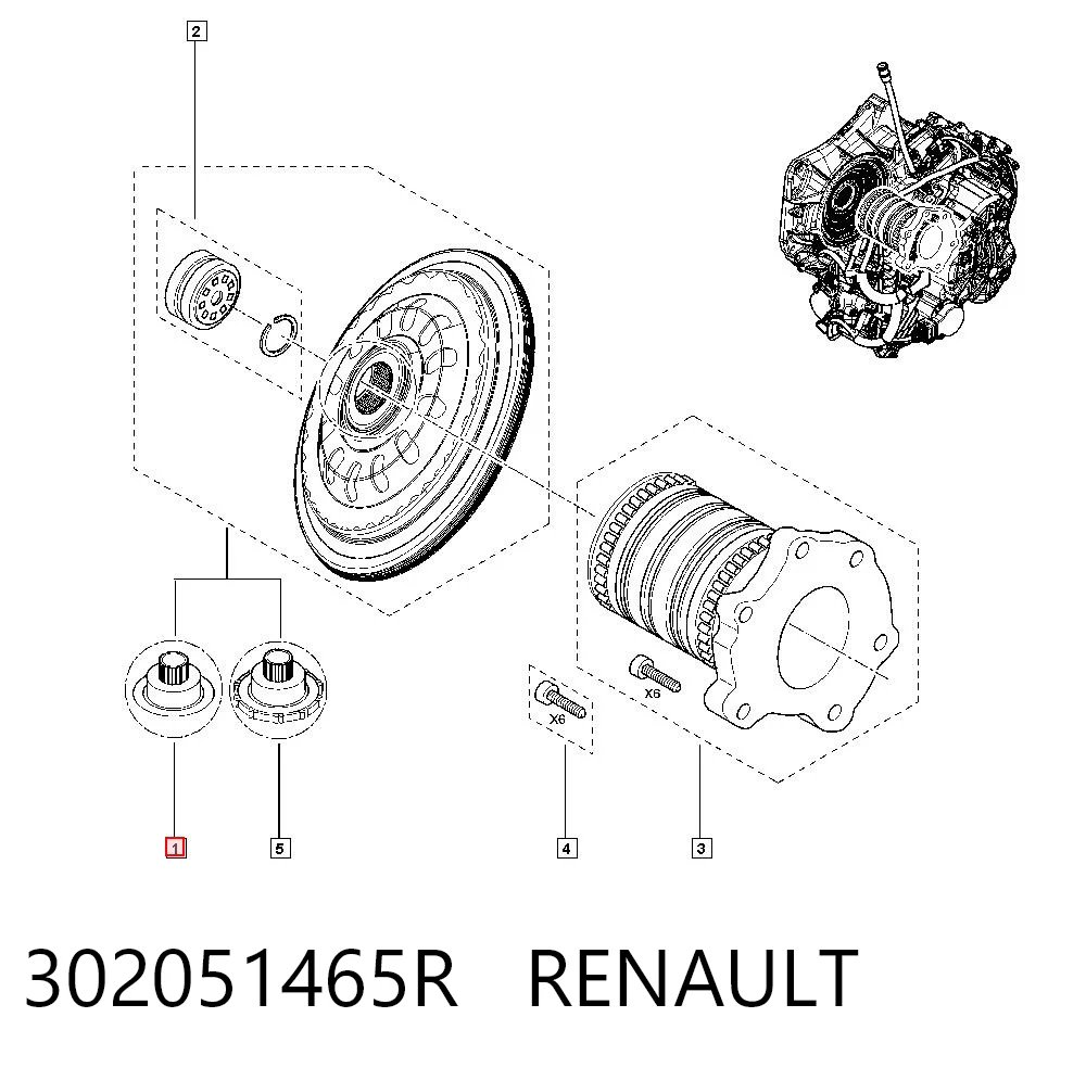 302051465R Renault (RVI)