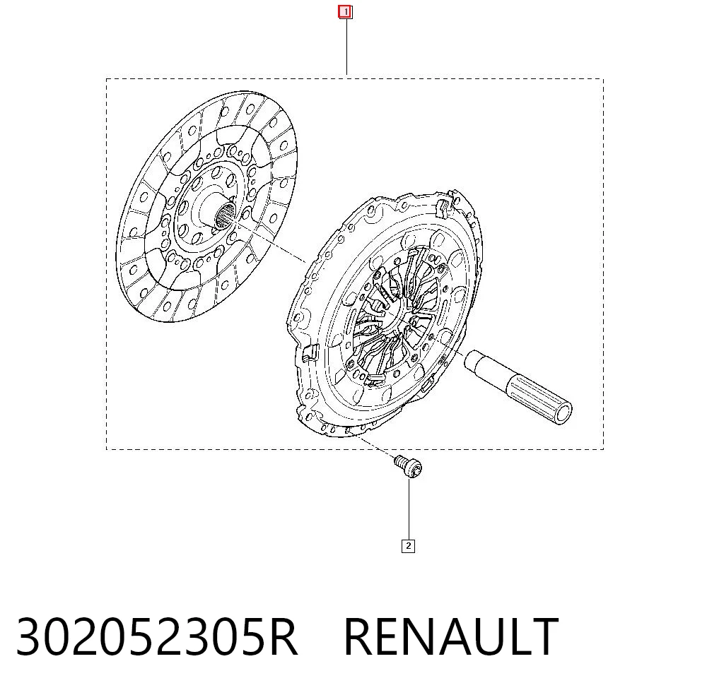 302052305R Renault (RVI)