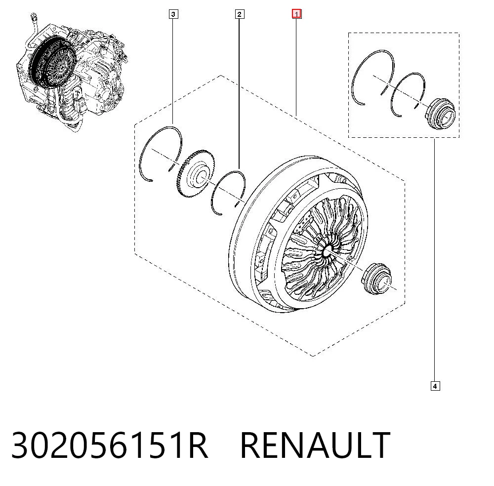Compre 602001900 INA Kit de embraiagem (3 peças)
