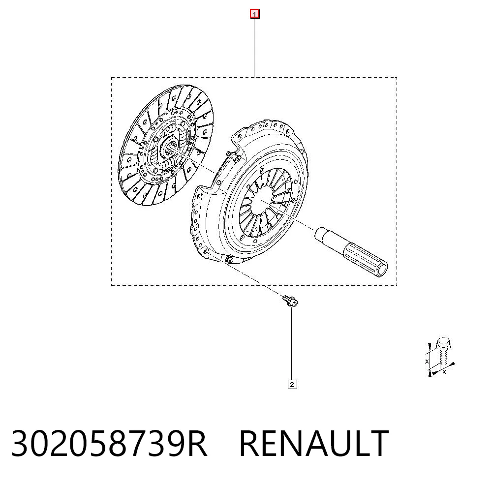 Compre Kit de embraiagem (3 peças) Renault Master 3
