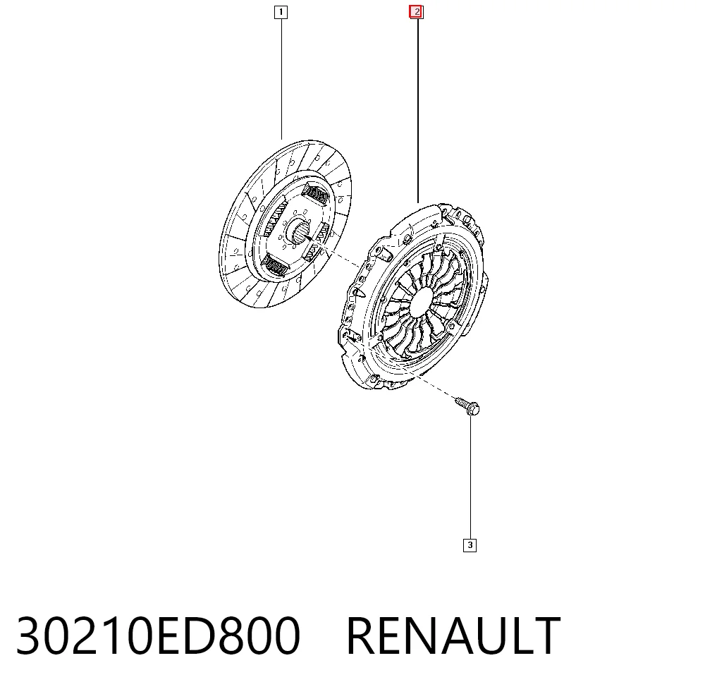  Cesta de embraiagem Nissan JUKE JPN hatchback (F15) (2010 - 2019) JPN