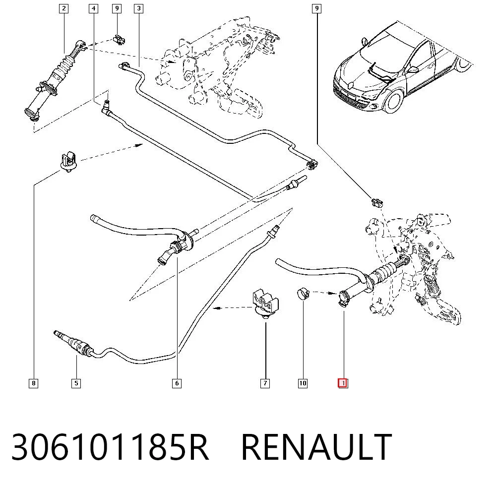 306101185R Renault (RVI)