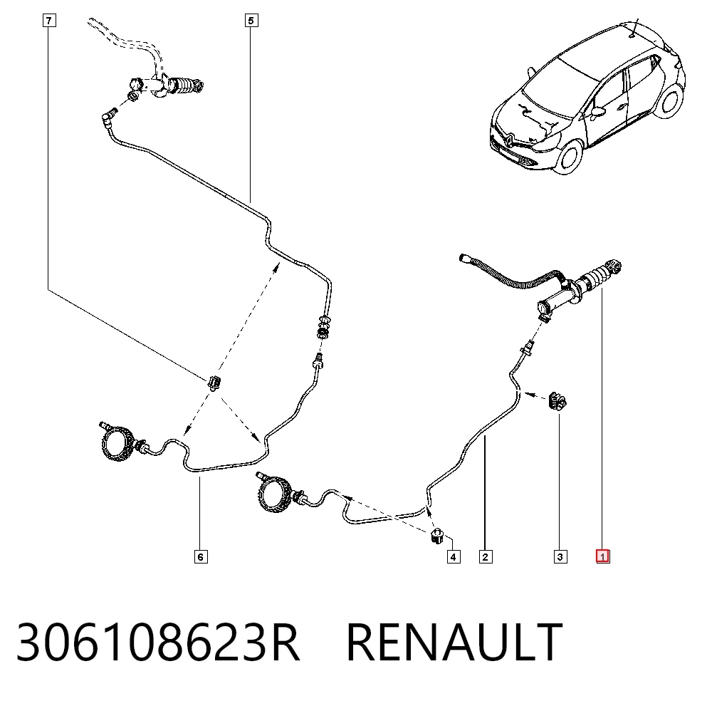 306108623R Renault (RVI)